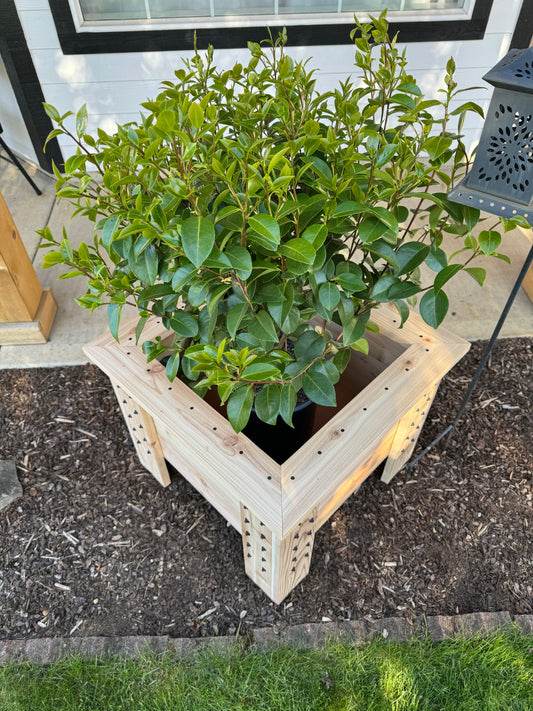 Large Planter box with sheet metal screws